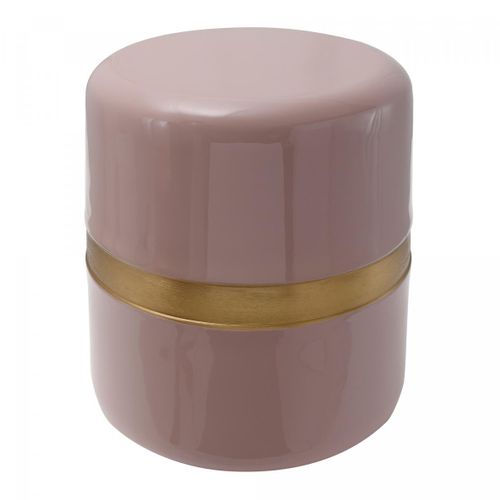 Table Basse Fait Main En Fer Epa 36x36 Vieux Rose