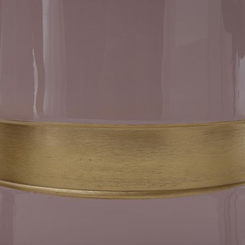 Table Basse Fait Main En Fer Epa 36x36 Vieux Rose