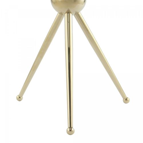 Table Basse Fait Main En Acier Inoxydable Ero 46x46 Crème