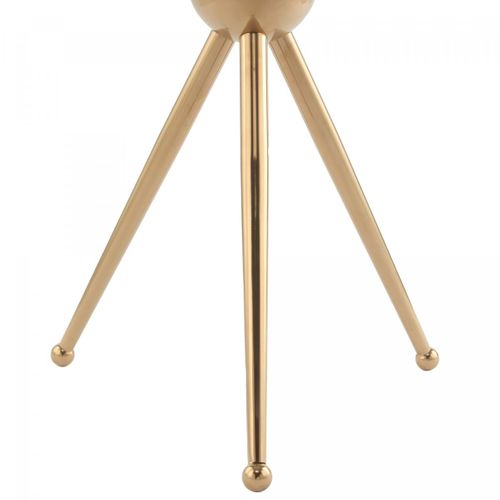 Table Basse Fait Main En Acier Inoxydable Ero 46x46 Rose Doré Et Clair