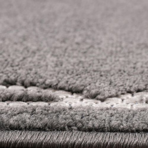 Tapis Extérieur 80x200 Tissé Kilim Gris Clair Kuma