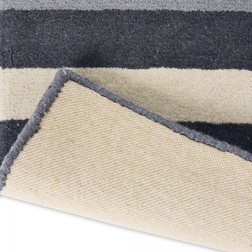 Tapis Chambre 170x240 Fait à La Main En Laine Mutlicolore Motif Géométrique