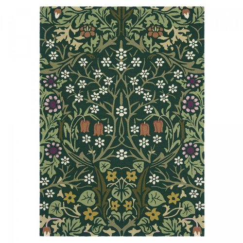 Tapis Extérieur 200x280 Tissé Kilim Vert Et Orange Blakorn