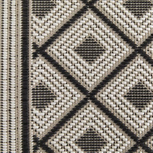 Tapis Extérieur 160x230 Tissé Kilim Beige Moondow