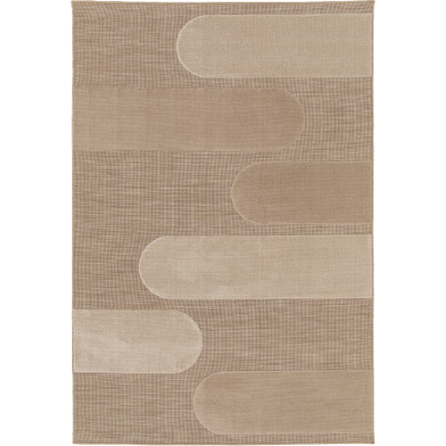 Tapis Extérieur 120x170 Tissé Kilim Beige Lumiere 4