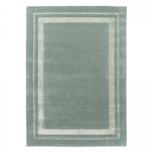 Tapis Salon 200x280 Fait Main En Laine Vert Rectangle Motif Simple Redook
