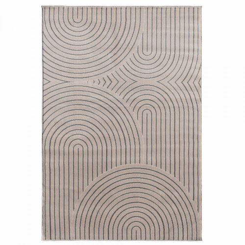 Tapis Salon 160x230 Lyn1 Tincia Beige, Tapis Ton Sur Ton Moderne