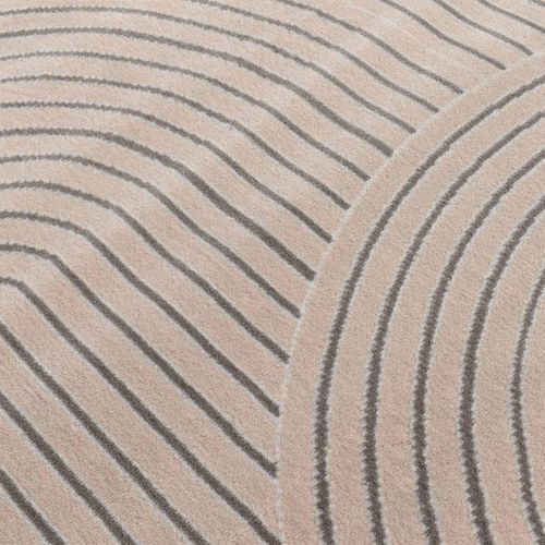 Tapis Salon 160x230 Lyn1 Tincia Beige, Tapis Ton Sur Ton Moderne