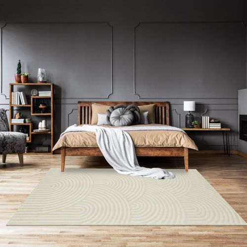 Tapis Salon 120x160 Cerotea Crème Tapis Tendance