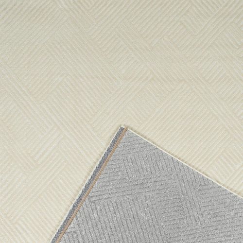 Tapis Salon 80x300 Ceroteo Crème Tapis Tendance