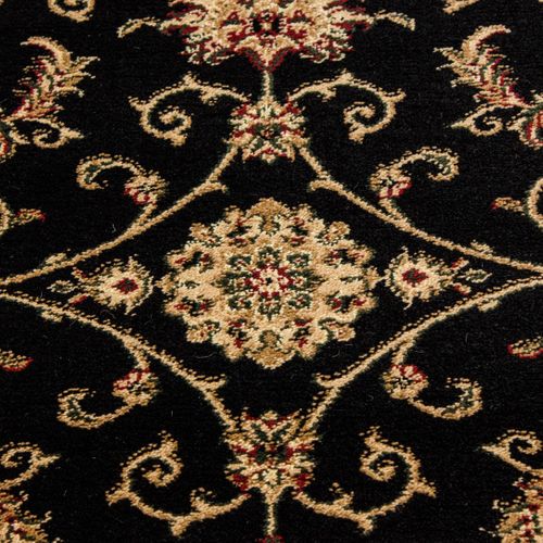 Tapis Orient 300x400 Rectangle Noir Tissé Motifs Orientaux Bisko 1