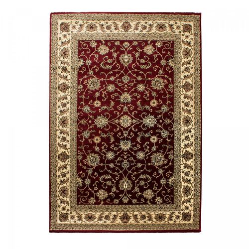 Tapis Orient 240x340 Rectangle Rouge Tissé Motifs Orientaux Bisko 1
