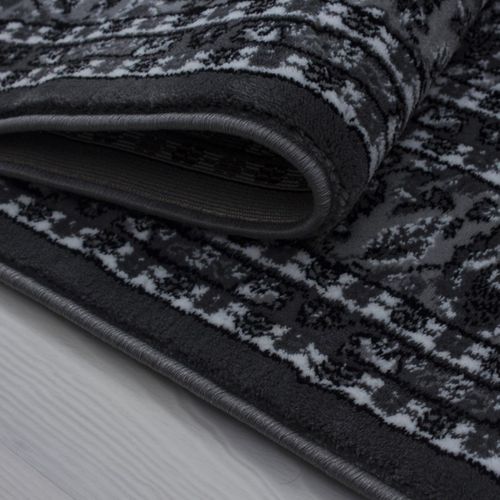 Tapis Orient 300x400 Rectangle Gris Tissé Motifs Orientaux Bisko 2