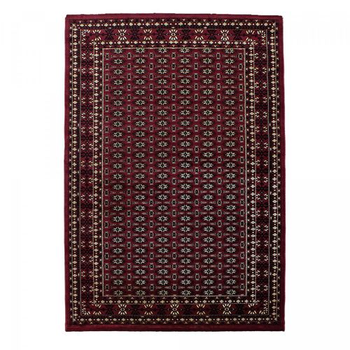 Tapis Orient 300x400 Rectangle Rouge Tissé Motifs Orientaux Bisko 3