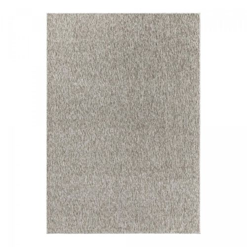 Tapis Salon 160x230 Tissé Beige Rectangle Motif Uni Sakrda