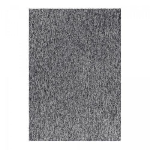 Tapis Chambre 80x250 Tissé Gris Rectangle Motif Uni Sakrda