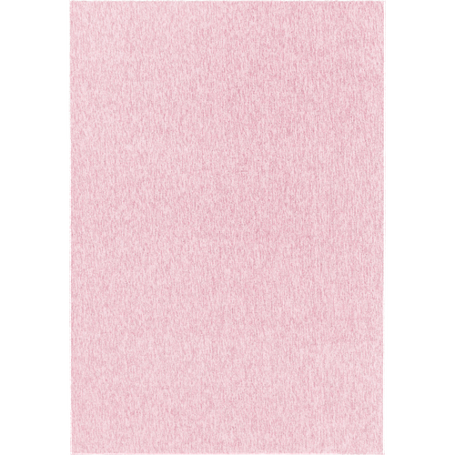 Tapis Salle à Manger 200x290 Tissé Rose Rectangle Motif Uni Sakrda