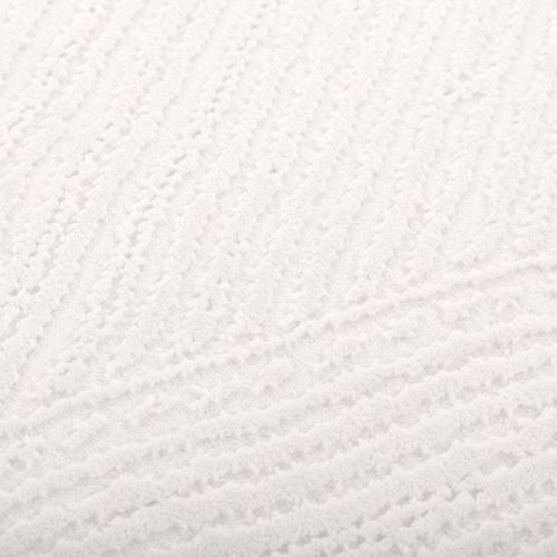 Tapis Chambre 80x150 Tissé Crème Rectangle Motif Uni Damcia