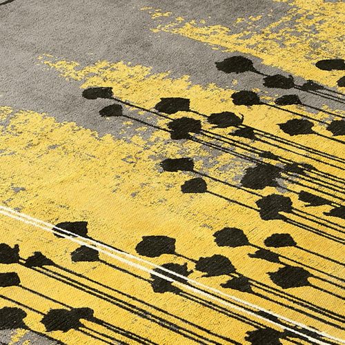 Tapis Salon 200x280 Joln Gris , Tapis En Coton