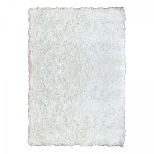 Tapis Longs Poils Shaggy Fait à La Main Motif Uni Superdoux