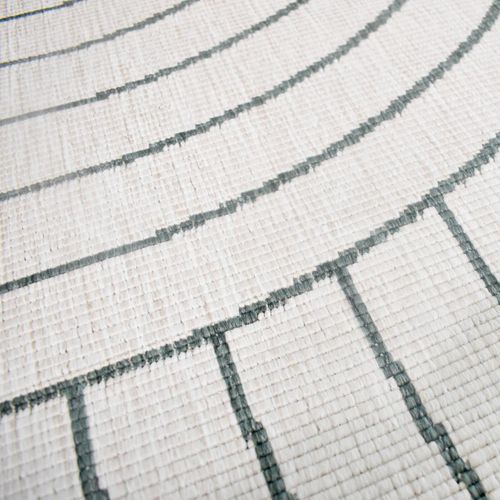 Tapis Extérieur, Kilim Reversible 120x170 Bc Reversible Vert Et Crème