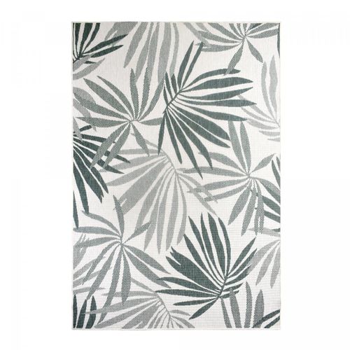 Tapis Extérieur, Kilim Reversible 120x170 Ag Reversible Vert Et Crème