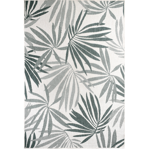 Tapis Extérieur, Kilim Reversible 120x170 Ag Reversible Vert Et Crème