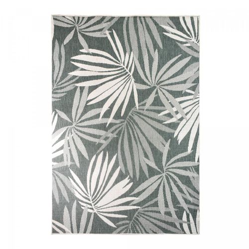 Tapis Extérieur, Kilim Reversible 200x290 Ag Reversible Vert Et Crème