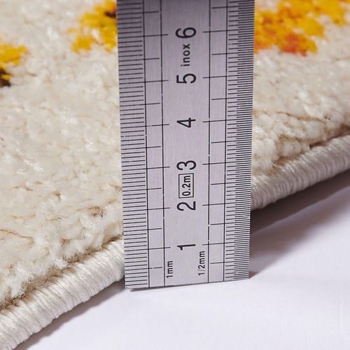 Tapis Berbère 280x380 Tissé Motifs Tribaux Lyn5 Ourika à Multicolore