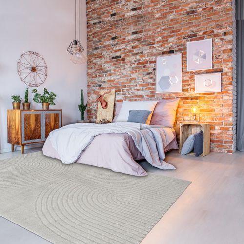 Tapis Salon Demilu 140x200 Cm Gris - Tapis Cuisine Doux Et Soyeux