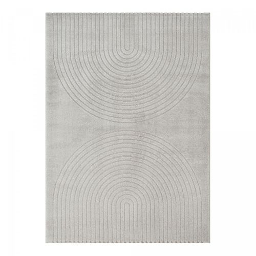 Tapis Salon Demilu 200x280 Cm Gris - Tapis Salon Doux Et Soyeux