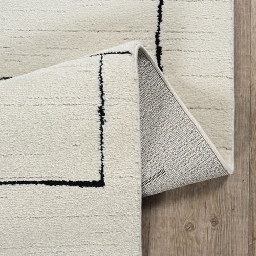 Tapis Salon Lyn9 Brinki 120x170 Cm Noir - Tapis Chambre Doux Et Soyeux