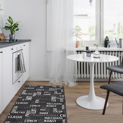 Tapis De Cuisine 50x120 Lyn11 Clao Gris, Facile D'entretien