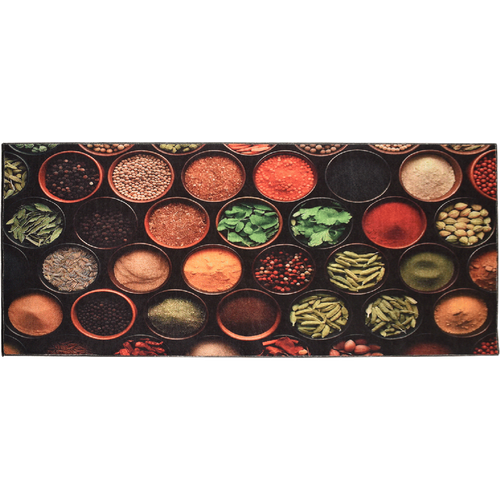 Tapis De Cuisine 50x180  Jaune Et Vert , Facile D'entretien Lyn11 Imo