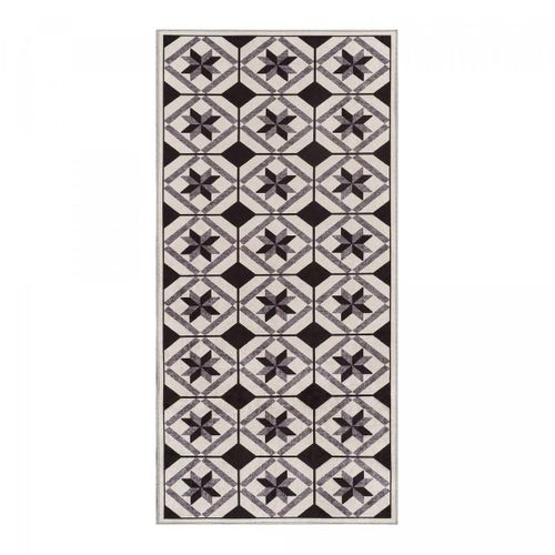 Tapis De Chambre 120x170 Noir , Facile D'entretien Lyn11 N et B