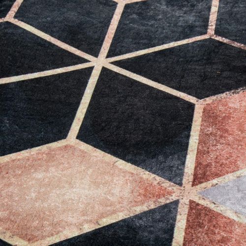 Tapis De Cuisine 80x120 Grafik Blanc, Facile D'entretien