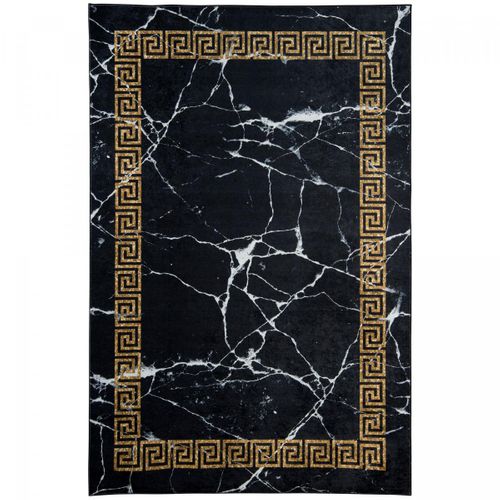 Tapis De Chambre 160x230 Lyn11 Elega Noir, Facile D'entretien