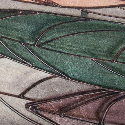 Tapis De Cuisine 120x170 Lyn11 Feuye Beige, Facile D'entretien