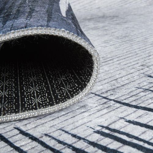 Tapis De Cuisine 120x170 Lyn11 Flona Noir, Facile D'entretien