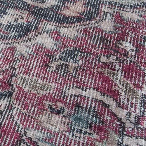 Tapis De Cuisine 120x170 Lyn11 Meda 1 Bordeaux, Facile D'entretien