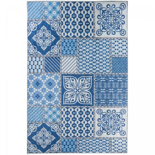 Tapis De Chambre 160x230 Lyn11 6men Bleu, Facile D'entretien