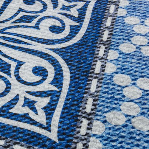 Tapis De Chambre 160x230 Lyn11 6men Bleu, Facile D'entretien