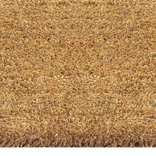 Paillasson 100x200 Tissé En Coco Motif Uni Eco Coco Beige