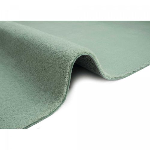 Tapis Grand Salon 200x280 Lyn10 Lavable Vert Clair Uni, Tapis Shaggy à Longs Poils