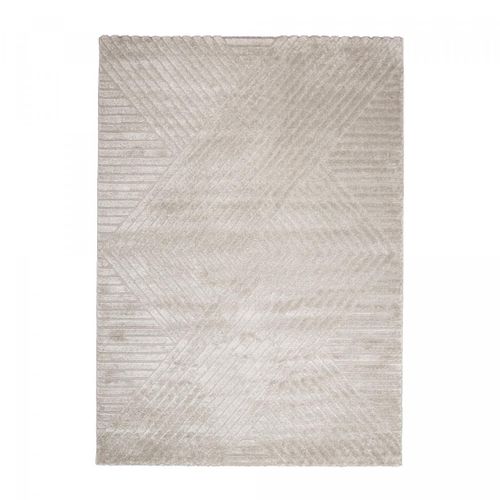 Tapis Salon 160x220 Lyn9 Cernan Beige, Tapis Ton Sur Ton Moderne