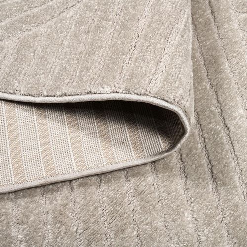 Tapis Salon 160x220 Lyn9 Cernan Beige, Tapis Ton Sur Ton Moderne