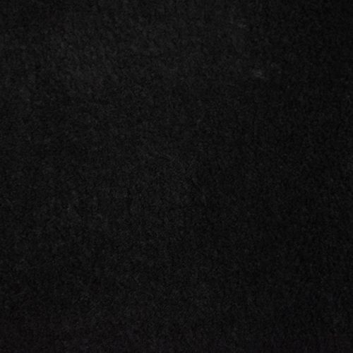 Tapis Salle à Manger 240x340 Lyn10 Lavable Noir Uni, Tapis Shaggy à Longs Poils