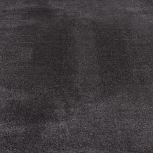 Tapis Salle De Bain 60x110 Lyn10 Lavable Anthracite Uni, Tapis Shaggy à Longs Poils