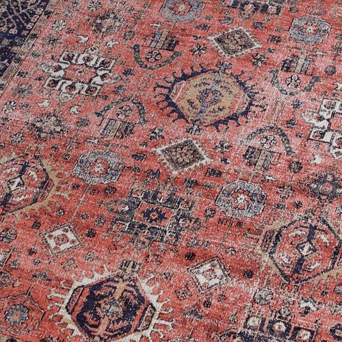 Tapis Orient 240x340 Nomedi Rouge , Tapis En Coton