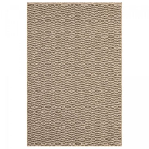 Tapis Extérieur Intérieur 60x180 Lyn13 Rezy Aspect Jute Ton Sur Ton